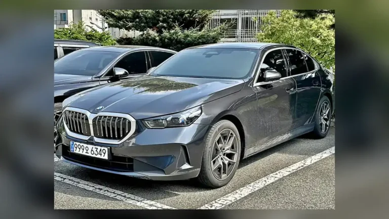 BMW 5시리즈 페이스리프트 출시일, 지금까지 나온 일정